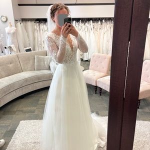 SINCERITY A-line Wedding Gown Style 44274 SIZE 8
